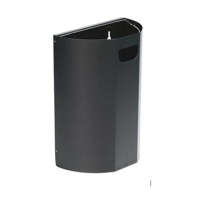 Wall-mounted bin - half round - 20L